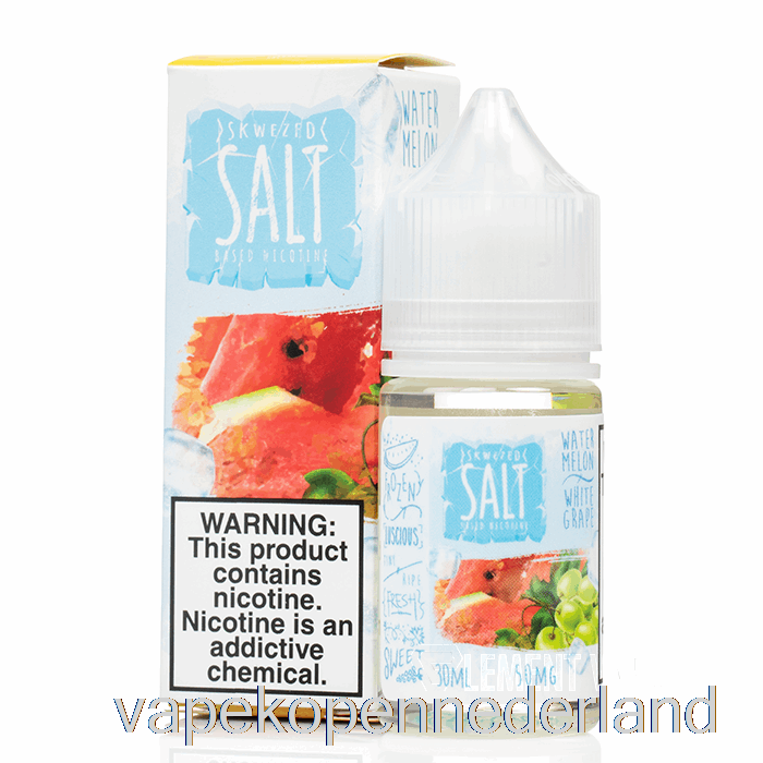 Vape Nederland Ijs Watermeloen Witte Druif - Gekruide Zouten - 30ml 25mg